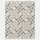 Boho Pfeile und Sun V12 ID748 Fleecedecke (Vorderseite)