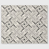 Boho Pfeile und Sun V12 ID748 Geschenkpapier (Flach)