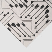 Boho Pfeile und Sun V12 ID748 Seidenpapier (Detail)