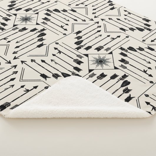 Boho Pfeile und Sun V12 ID748 Sherpadecke (3/4)