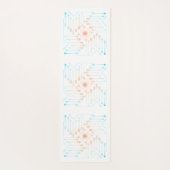 Boho Pfeile und Sun V1 ID748 Yogamatte (Rückseite)