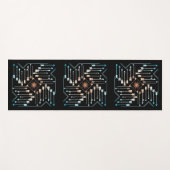 Boho Pfeile und Sun V1 ID748 Yogamatte (Vorderseite (Horizontal))