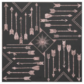 Boho Pfeile und Sun V7 Rosa ID748 Stoff (Muster)