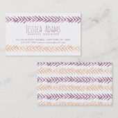 Boho Pfeile Visitenkarte (Vorne/Hinten)