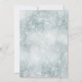 Boho Pine cone Filiale Weihnachtskonzern Party Einladung (Rückseite)