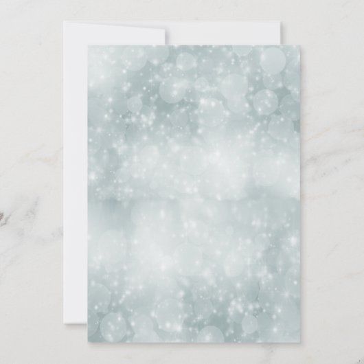 Boho Pine cone Filiale Weihnachtskonzern Party Einladung (Rückseite)