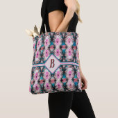 Boho Pink, Aquamarin & Brown Tribal Tasche (Von Nahem)