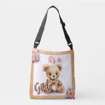 Boho Pink Bear Baby Dusche