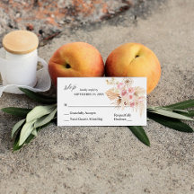 Boho Pink & Beige Pampas 2SM Keine UAWG