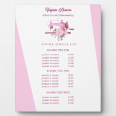 Boho Pink Bläsernähmaschine Nähmaschine Amstress P Fotoplatte (Vorderseite)