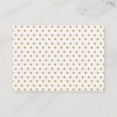 Boho Pink Blume Elephant Diaper Raffle Ticket Begleitkarte (Rückseite)