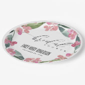 BOHO PINK CHRIST THORCACTI BLOOM BRAUTPARTY PAPPTELLER (Schrägansicht)