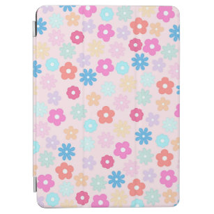 Boho Pink Daisy Blume Pattern iPad Air Hülle