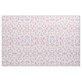 Boho Pink Daisy Blume Pattern Stoff (Fat Quarter (45,7 x 55,9 cm))