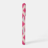Boho Pink Ikat Design iPhone 16 Hülle (Rechte Seite)