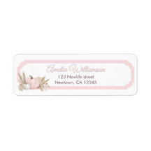 Boho Pink Kürbis 1. Geburtstag