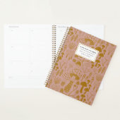 Boho Pink Pilzplaner Planer (Anzeige)