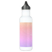 Boho Pink Rainbow Edelstahlflasche (Links)