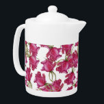 Boho Pink Roses Wasserfarben Muster Handgemalt<br><div class="desc">Wasserfarbe Handgestrichen</div>
