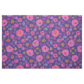 Boho Pink und Purple Blumen Schöne Stoff (Fat Quarter (45,7 x 55,9 cm))