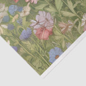 Boho Pink Wildblume Fields farbenfrohe Decoupage Seidenpapier (Ausschnitt)