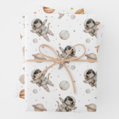 Boho Planeten, Sterne und Raum Geschenkpapier Set (Beispiel)