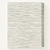 Boho Plant Lovers Greenery Personalized Name Notizblock (Rückseite)