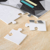 Boho poly raccoon puzzle (Seite)