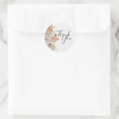 Boho Pompas Grass Danke für die Stickers (Tasche)