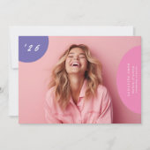 Boho Pop Fun Einzigartig Eleganter Designer Modern Ankündigung (Vorderseite)