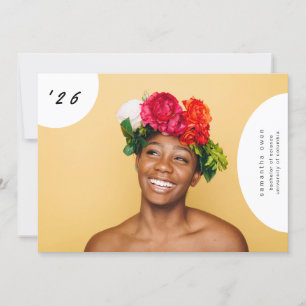 Boho Pop Fun University Hochschulabschluss in zwei Ankündigung