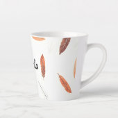 Boho Populäre Federn Luxus-Kollektion Milchtasse (Rechts)
