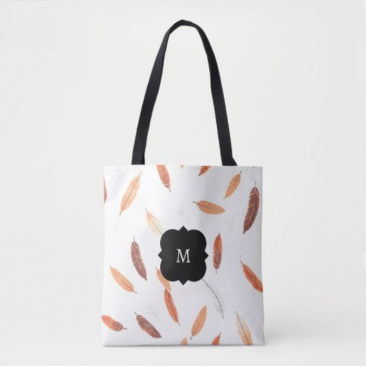Boho Populäre Federn Luxus-Kollektion Tasche (Vorderseite)
