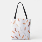 Boho Populäre Federn Luxus-Kollektion Tasche (Rückseite)