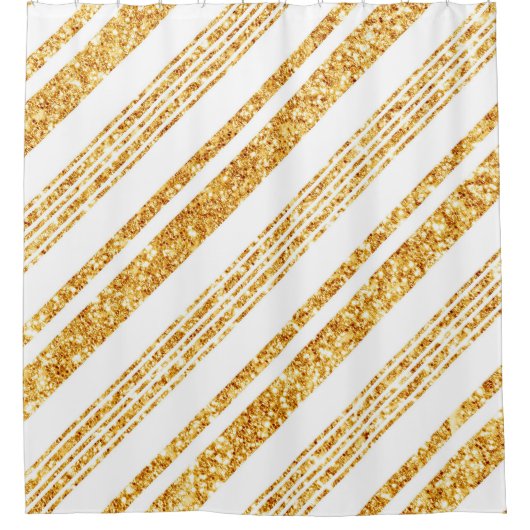 Boho Populäre Streifen-Kollektion für den weißen G Duschvorhang (Vorderseite)