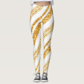 Boho Populäre Streifen-Kollektion für den weißen G Leggings (Vorderseite)