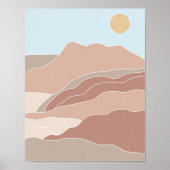 Boho Poster, Boho Art Print, Boho Wall Art Poster (Vorne)