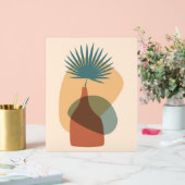 Boho-Poster mit tropischem Blattwerk Acrylschild (Hochzeit)
