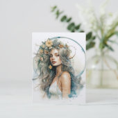 Boho Postkarte (Stehend Vorderseite)