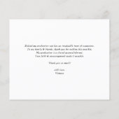 Boho Potted Cactus Abschluss Vielen Dank (Rückseite)