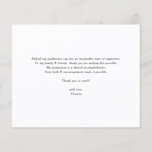 Boho Potted Cactus Abschluss Vielen Dank (Rückseite)