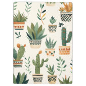 Boho Potted Pflanze Custom Pflanze Lover Klemmbrett (Rückseite)