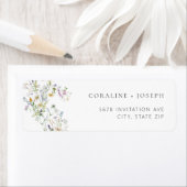 Boho Prairie Wildblume UAWG Rücksendeadresse (Insitu)