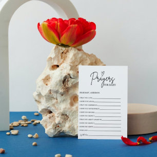 Boho Prayers for Baby Well Wishings for Baby Dusch Einladung