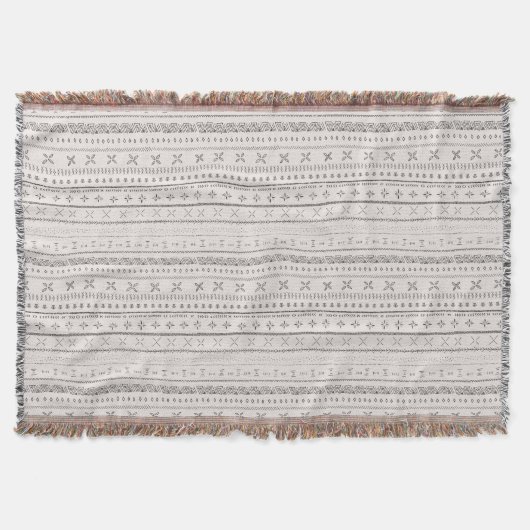 Boho Print Decke (Vorderseite)