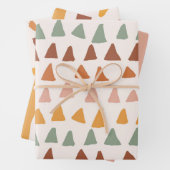 Boho Print Doodle Shapes Happy Colours Patterns Geschenkpapier Set (Beispiel)