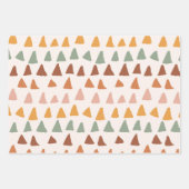 Boho Print Doodle Shapes Happy Colours Patterns Geschenkpapier Set (Vorderseite)