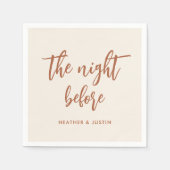 Boho Probe Abendessen vor Napkins Serviette (Vorderseite)