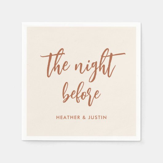 Boho Probe Abendessen vor Napkins Serviette (Vorderseite)