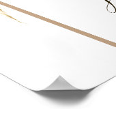 Boho Protea Pampas Grass Brautparty Willkommen Poster (Ecke)